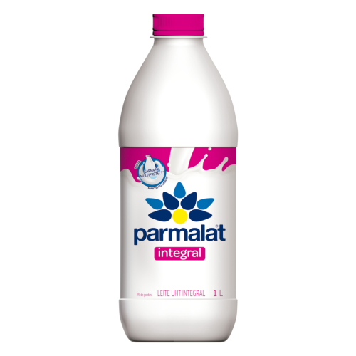 Leite UHT Integral Parmalat Garrafa 1l