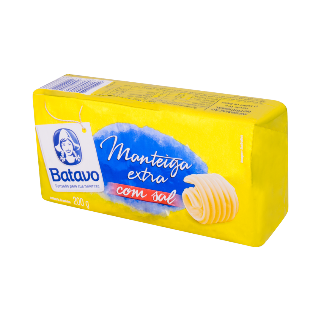 Manteiga com Sal Batavo 200g