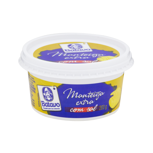 Manteiga Extra com Sal Batavo Pote 200g