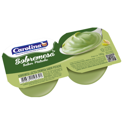 SOBREMESA PISTACHE 180g CAROLINA