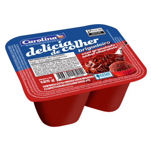 DELÍCIA DE COLHER BRIGADEIRO 125g CAROLINA