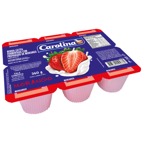 MORANGO BANDEJA 360g CAROLINA