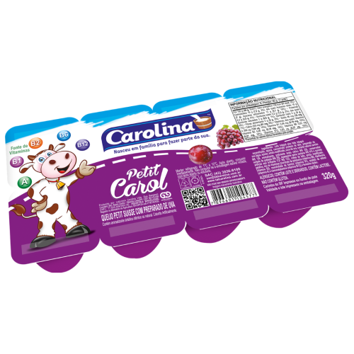 IOGURTE PETIT DE UVA 320g CAROLINA