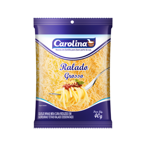 QUEIJO RALADO 40g CAROLINA