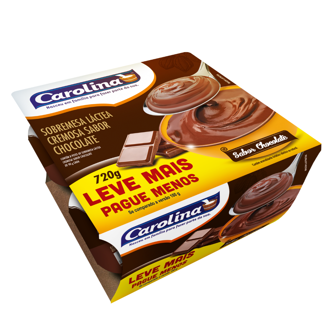 PACK CHOCOLATE 720g CAROLINA