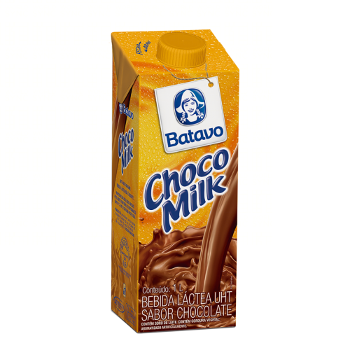 Bebida Láctea UHT Chocolate Batavo Choco Milk Caixa 1l