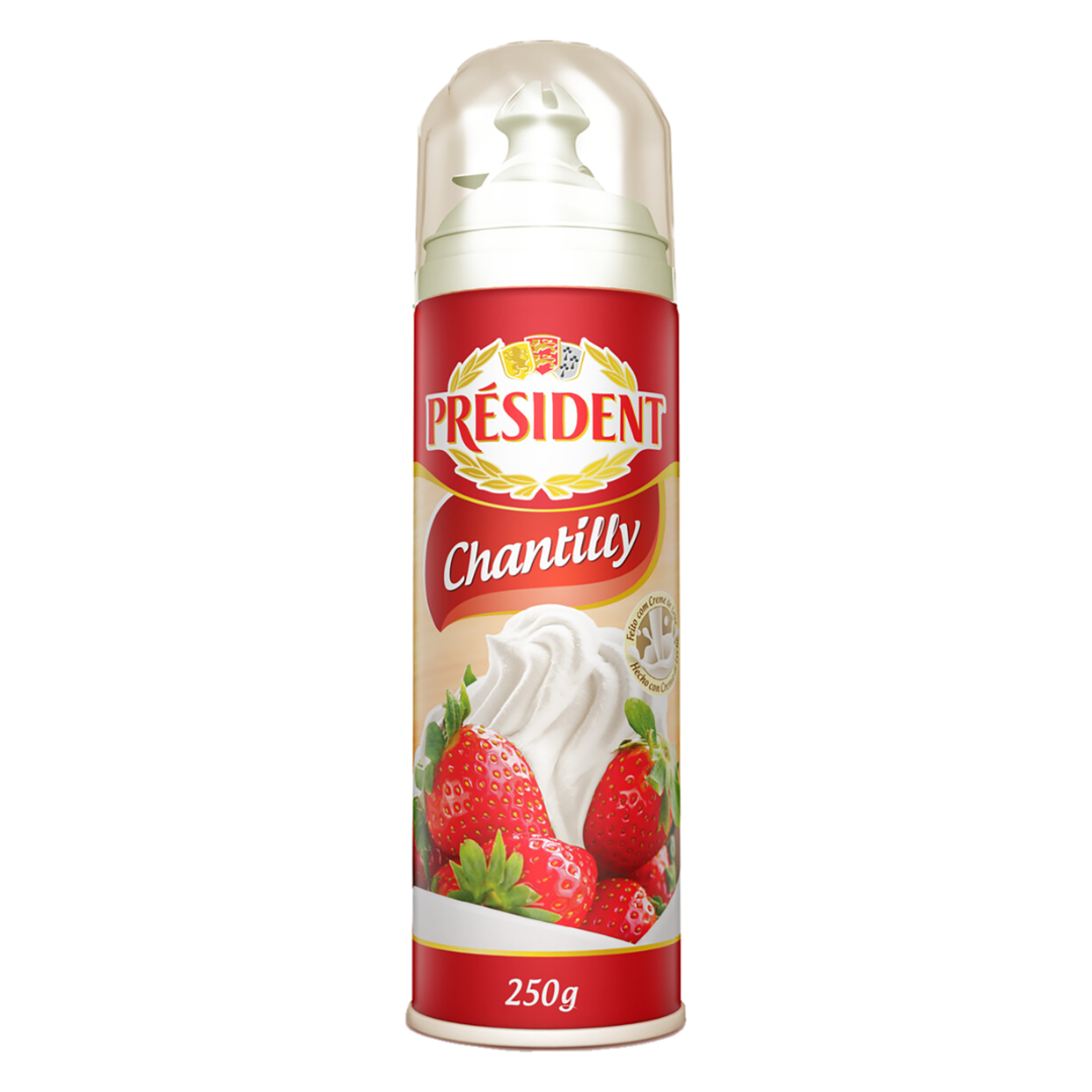 Chantilly Président Frasco 250g Spray