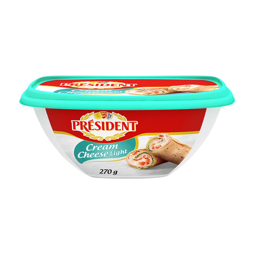 Cream Cheese Light Président Pote 270g