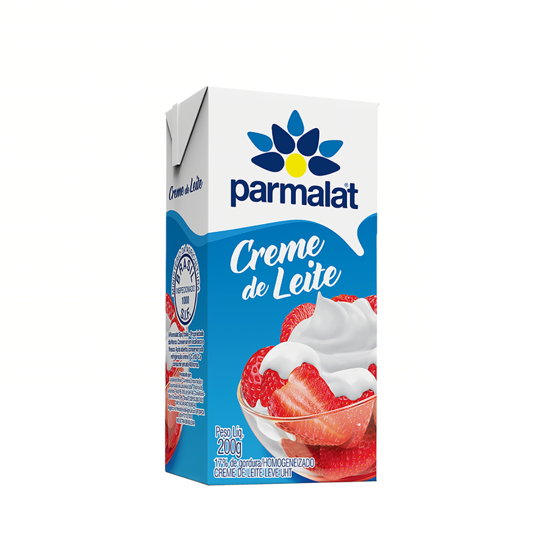 Creme de Leite UHT Leve Homogeneizado Parmalat Caixa 200g