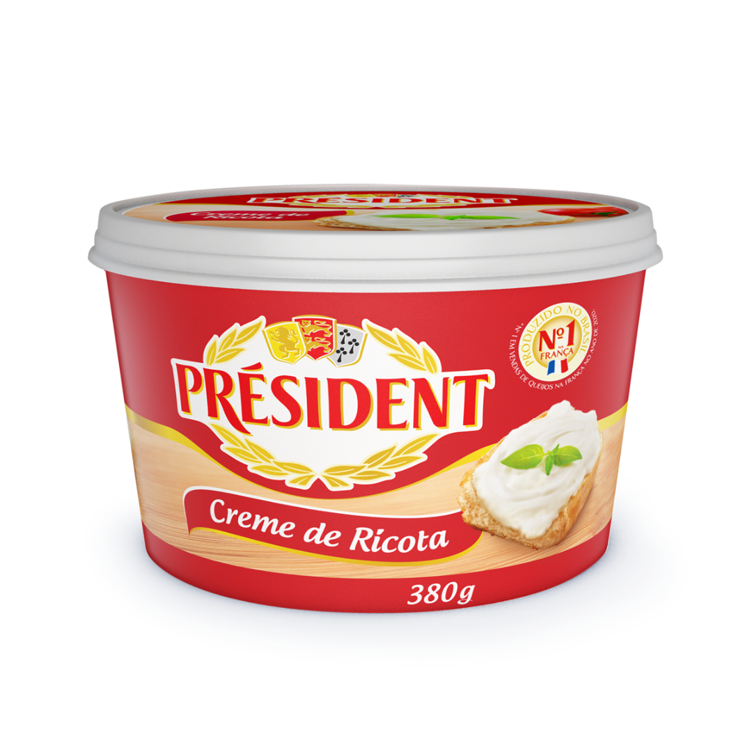 Creme de Ricota Président Pote 380g
