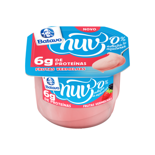 Creme Quark Frutas Vermelhas Batavo Nuv Pote 100g