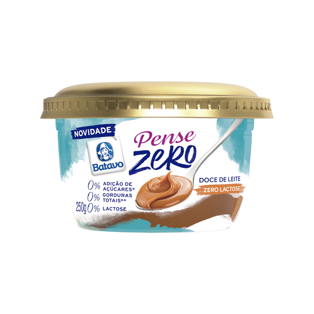 Doce de Leite Zero Lactose Batavo Pense Zero Pote 250g