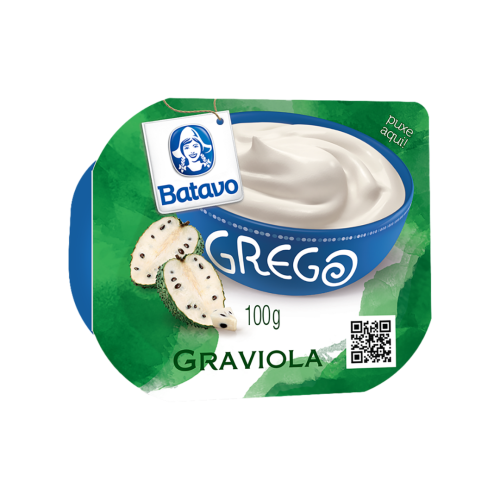Iogurte Grego Graviola Batavo Pote 100g