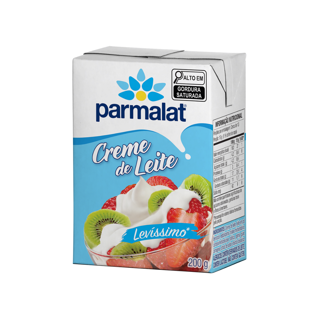 Creme de Leite UHT Levíssimo Parmalat Caixa 200g