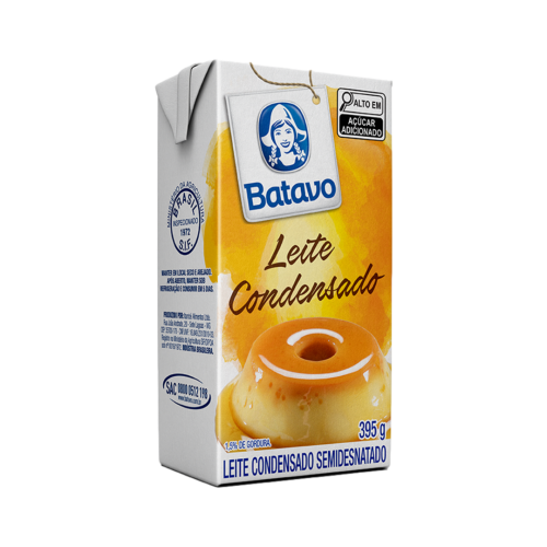 Leite Condensado Semidesnatado Batavo Caixa 395g