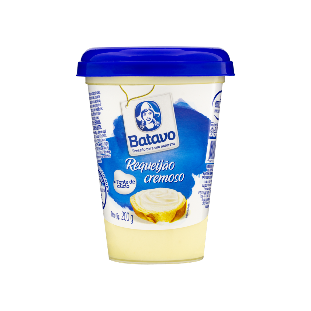Requeijão Cremoso Batavo Copo 200g