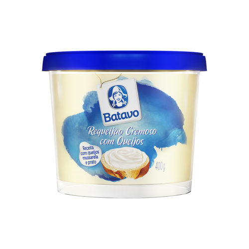 Requeijão Cremoso com Queijo Batavo Pote 400g