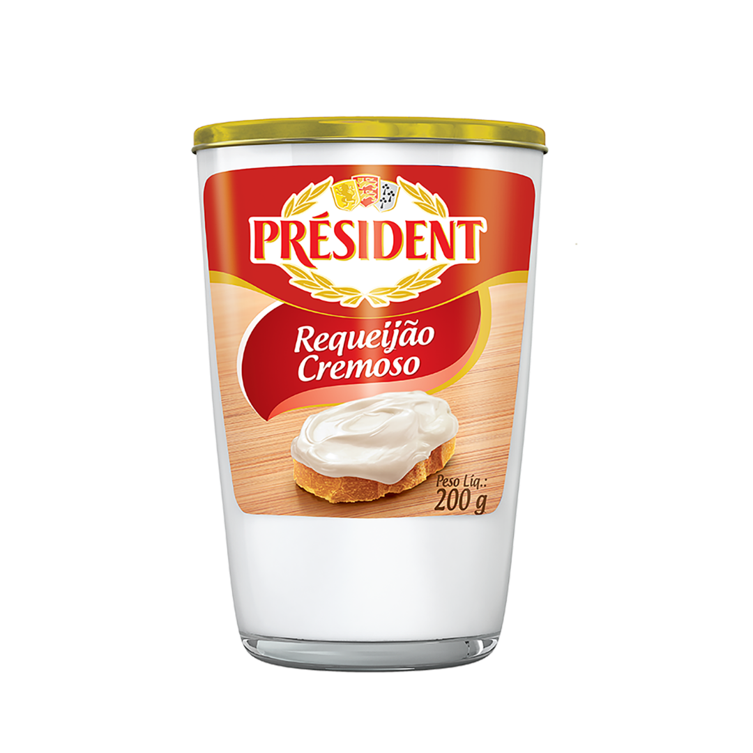 Requeijão Cremoso Président Copo 200g