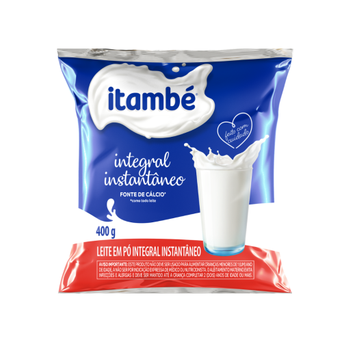 ITAMBÉ LEITE EM PÓ INTEGRAL INSTANTÂNEO 400G