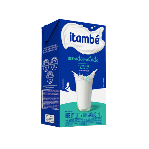 ITAMBÉ LEITE UHT SEMIDESNATADO 1L