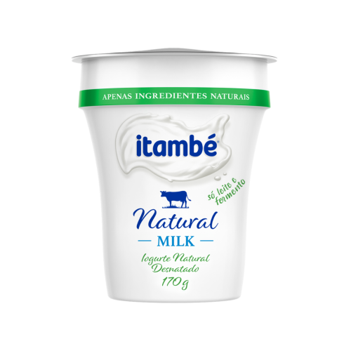 ITAMBÉ NATURAL MILK IOGURTE NATURAL DESNATADO 170G
