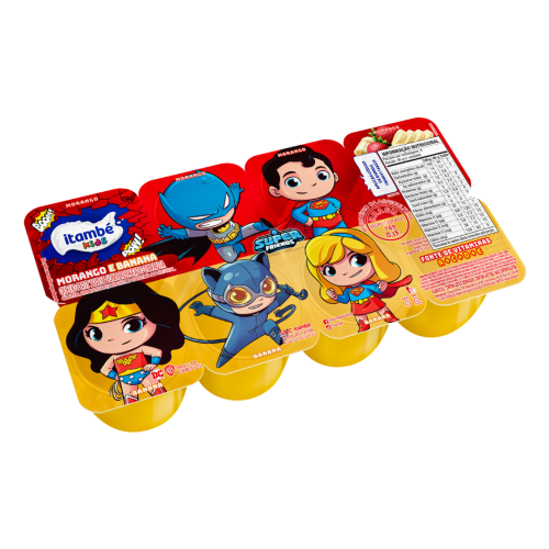 ITAMBÉ PETIT SUISSE MORANGO BANANA KIDS 320G