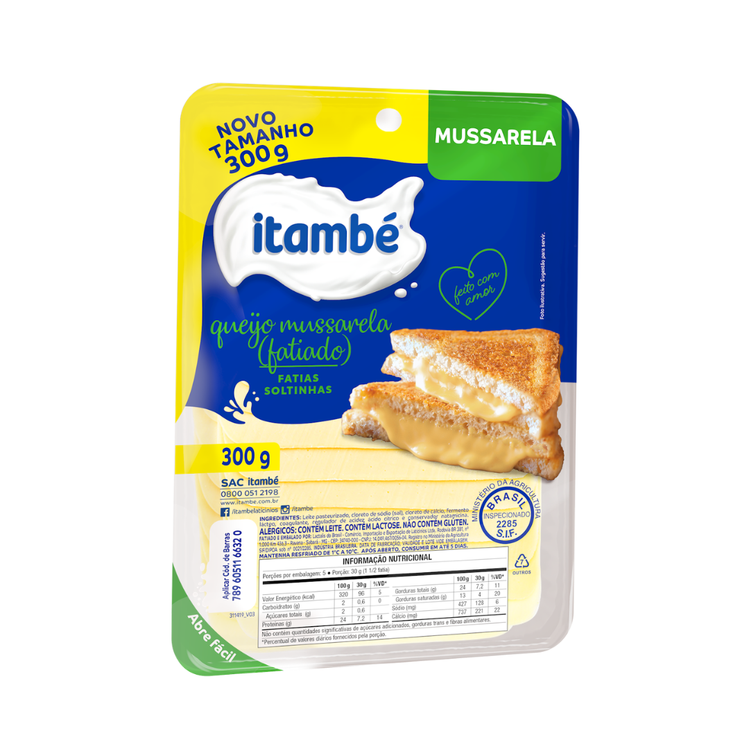ITAMBÉ QUEIJO MUÇARELA 300G