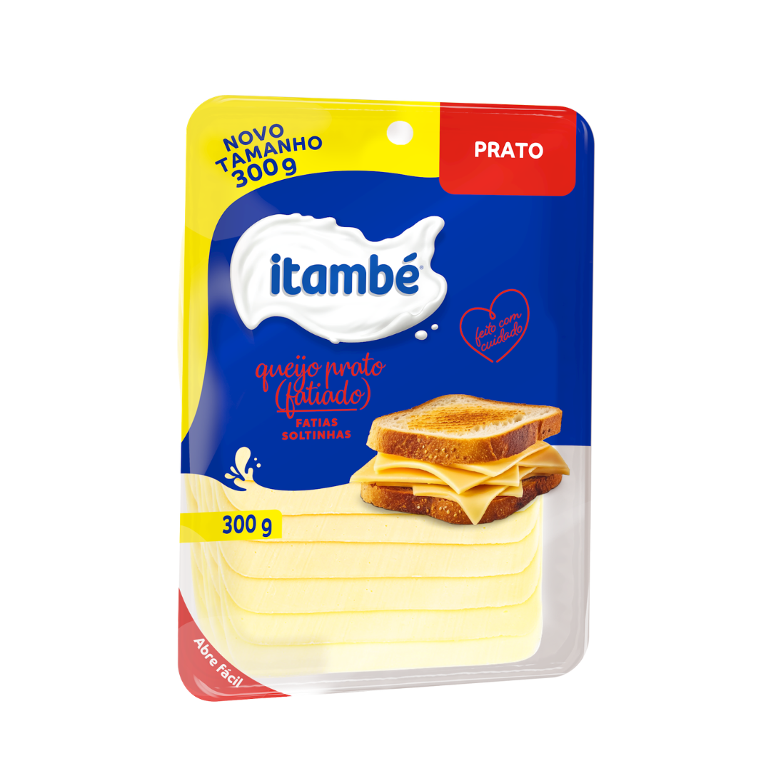 ITAMBÉ QUEIJO PRATO FATIADO 300G