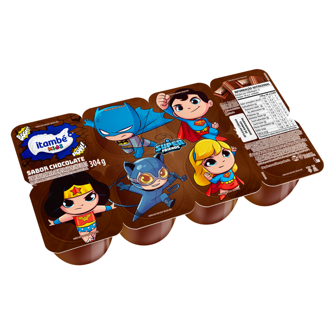 ITAMBÉ SOBREMESA CHOCOLATE KIDS 304G