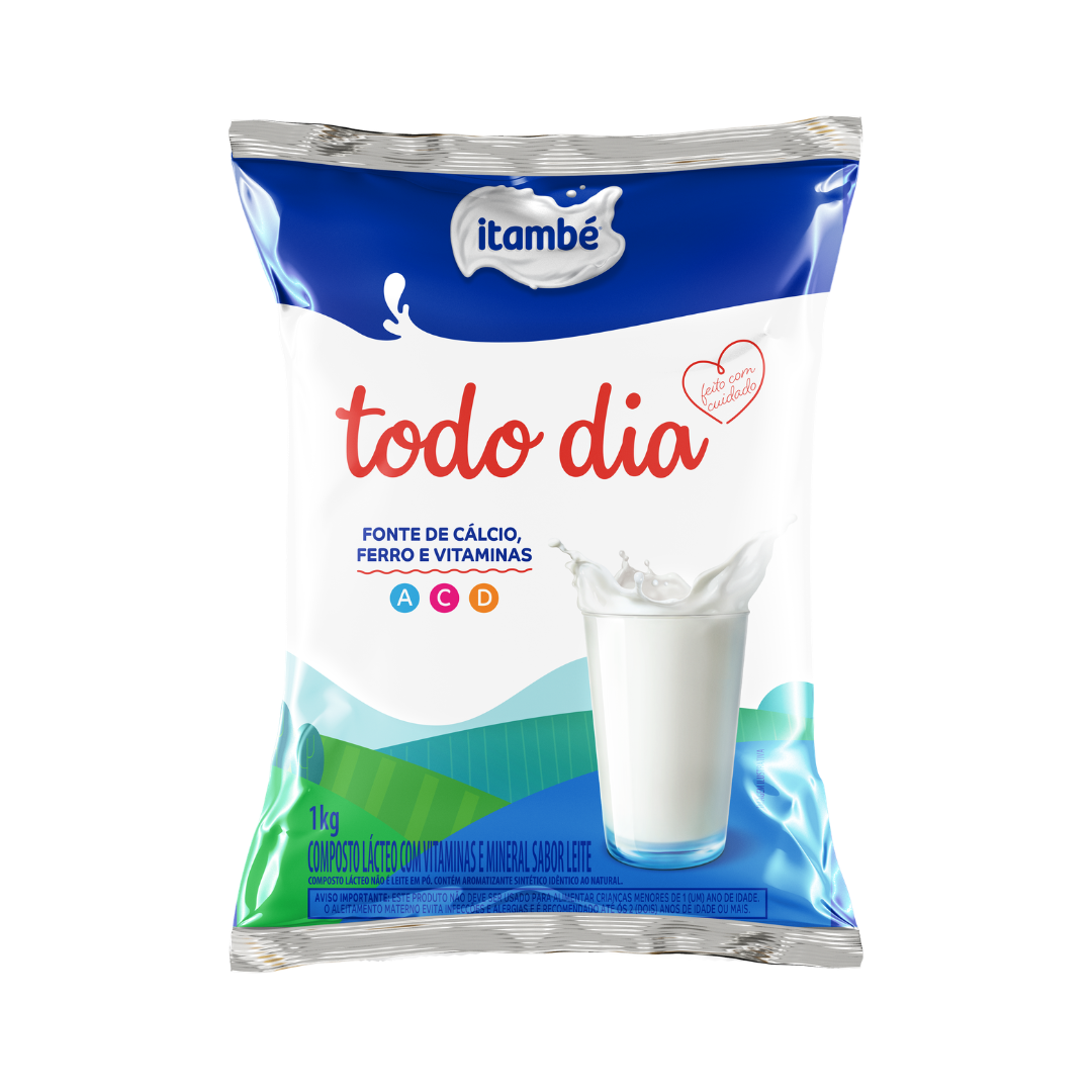 ITAMBÉ TODO DIA COMPOSTO LÁCTEO COM VITAMINAS 1KG
