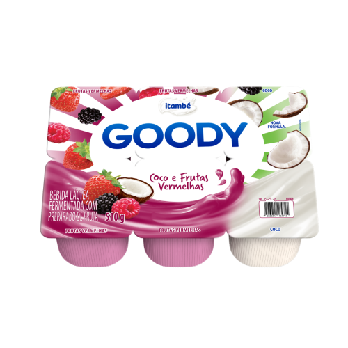 ITAMBÉ GOODY FRUTAS VERMELHAS COCO 510G