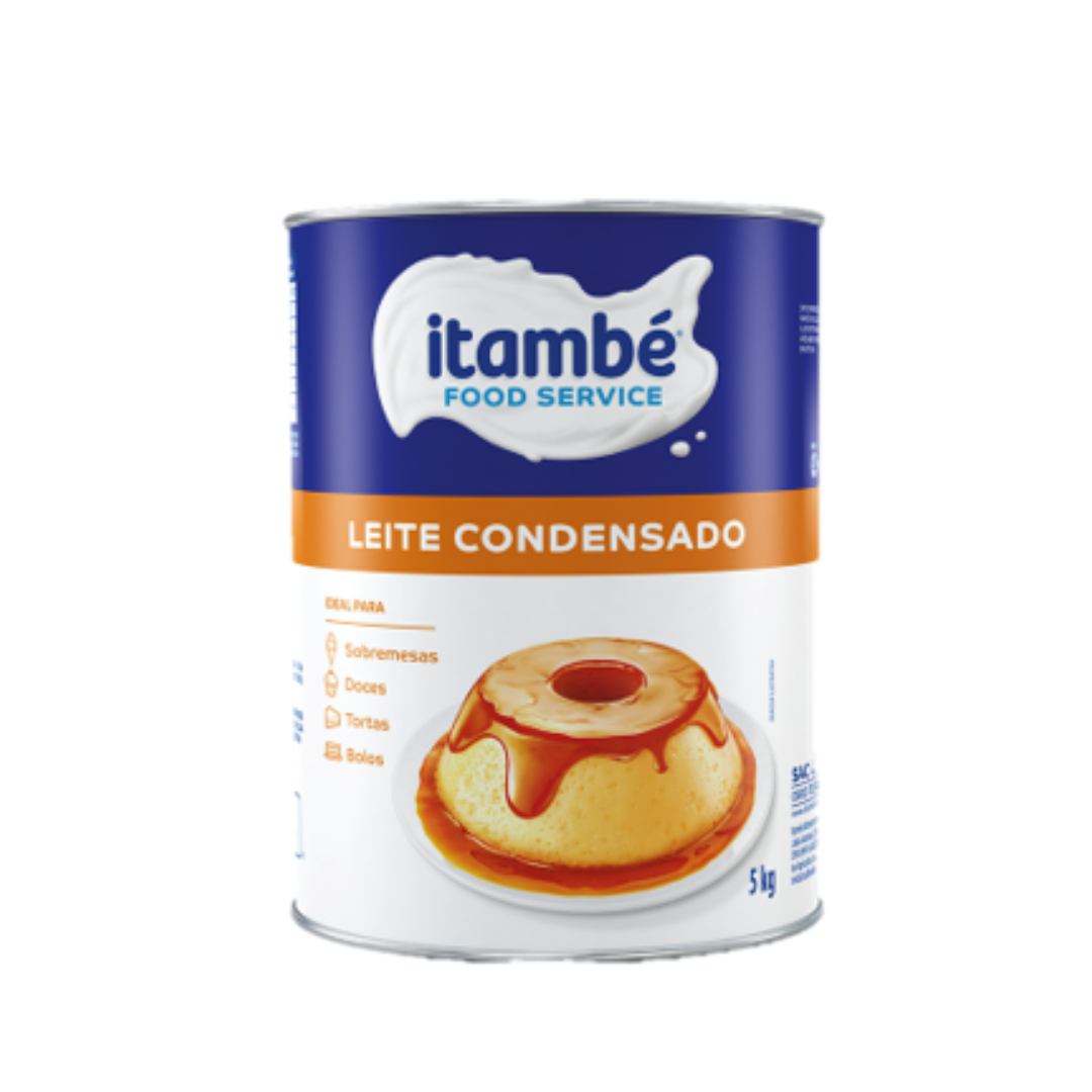 Leite condensado lata 5kg Itambé