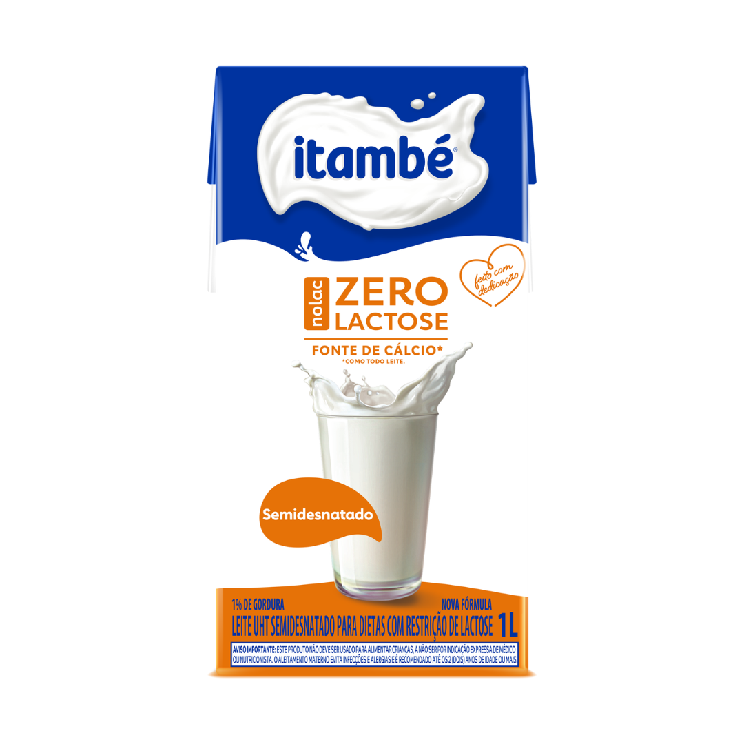 ITAMBÉ LEITE UHT SEMIDESNATADO 1L
