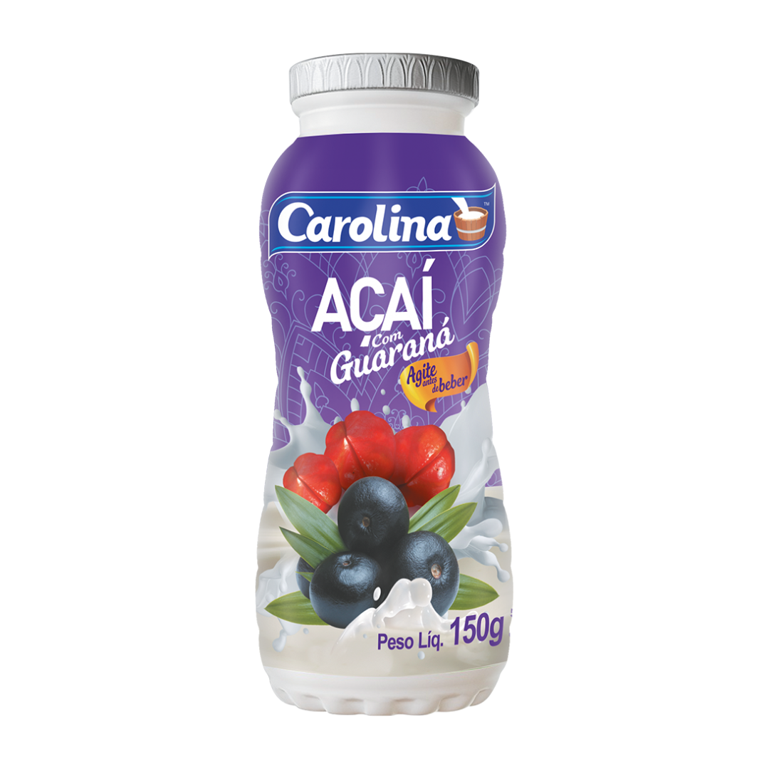 IOGURTE ACAI COM GUARANA 150g CAROLINA