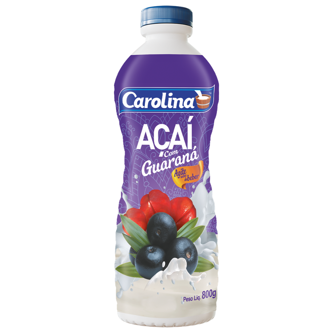 IOGURTE ACAI COM GUARANA 800g CAROLINA