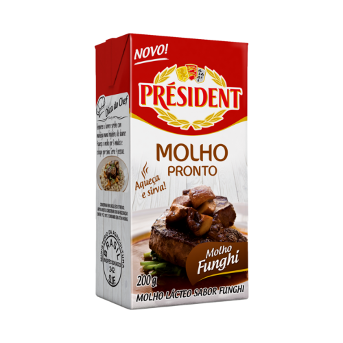 Molho Funghi Président Caixa 200g