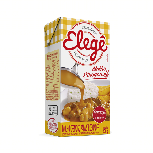 Molho para Strogonoff Elegê Caixa 200g