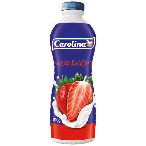 IOGURTE DE MORANGO 800g Carolina