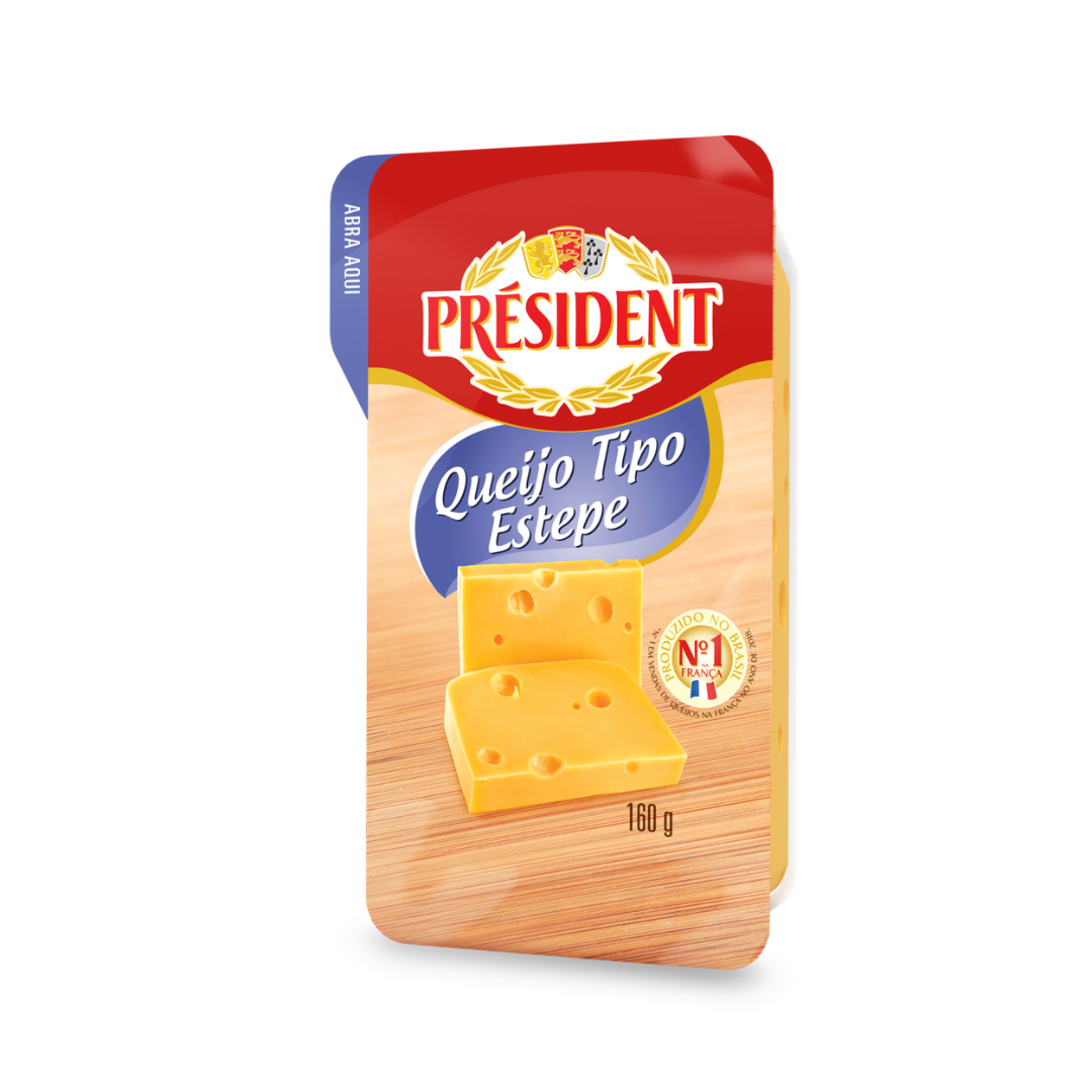 Queijo Estepe Président 160g