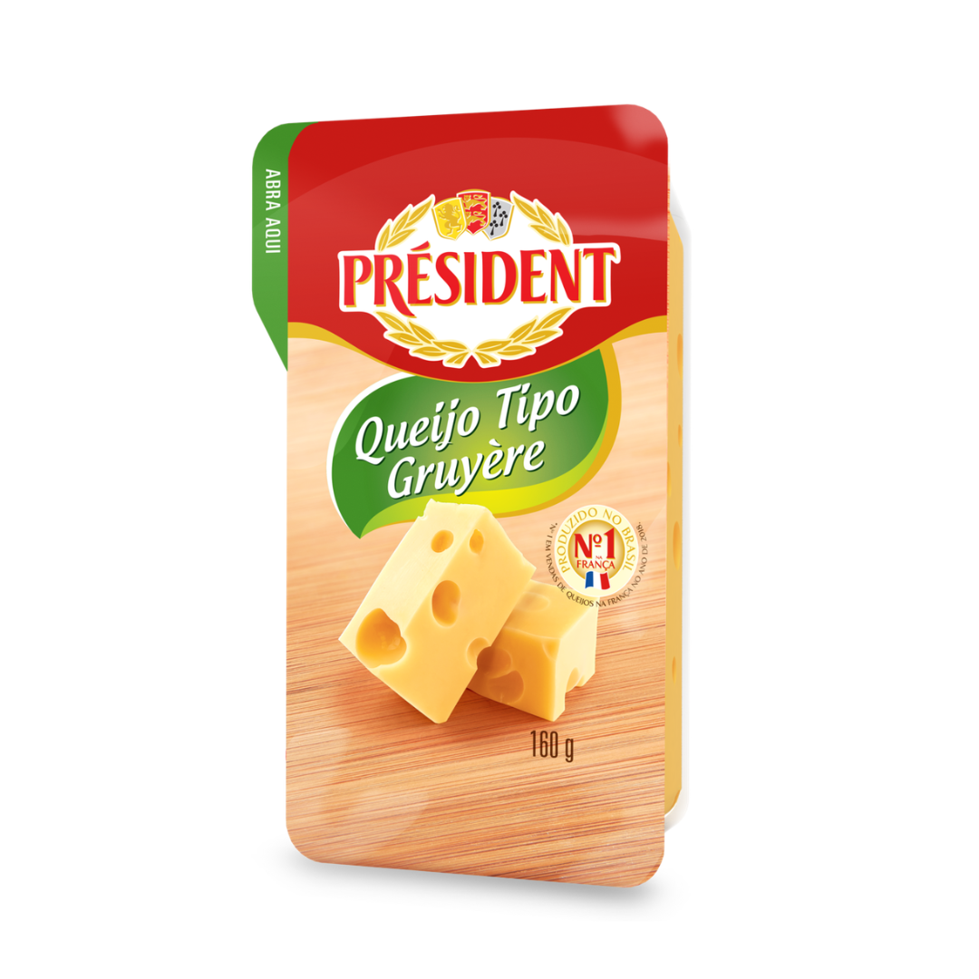 Queijo Gruyère Président 160g