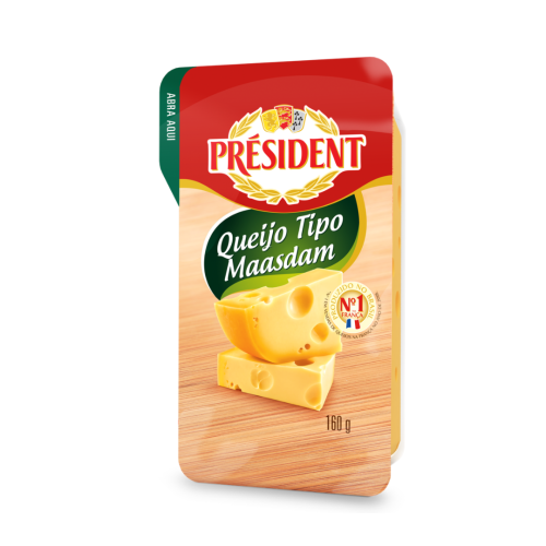 Queijo Maasdam 160g Président