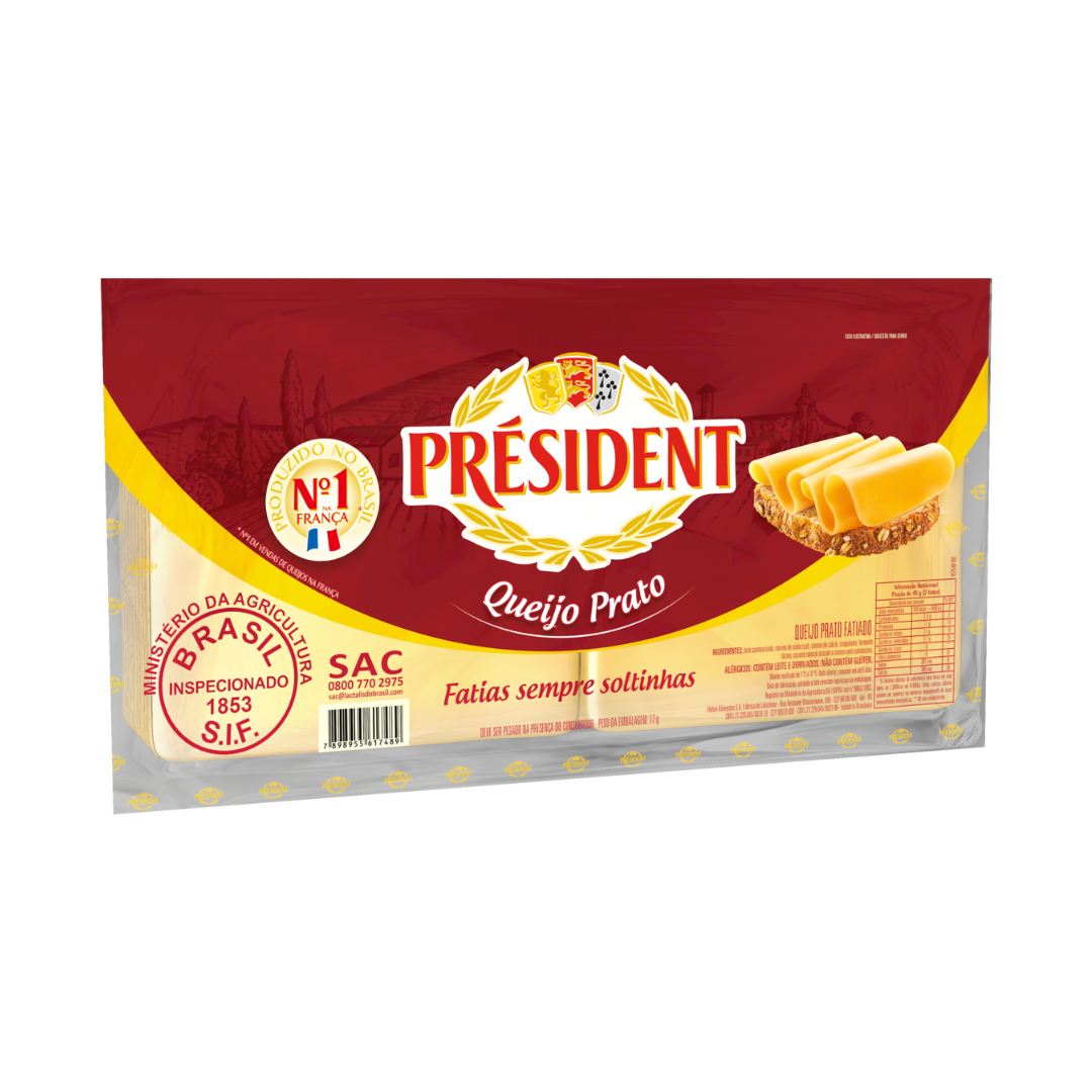 Queijo Prato Fatiado Président