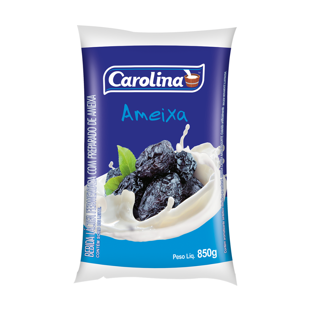 IOGURTE DE PACOTE AMEIXA 850g CAROLINA