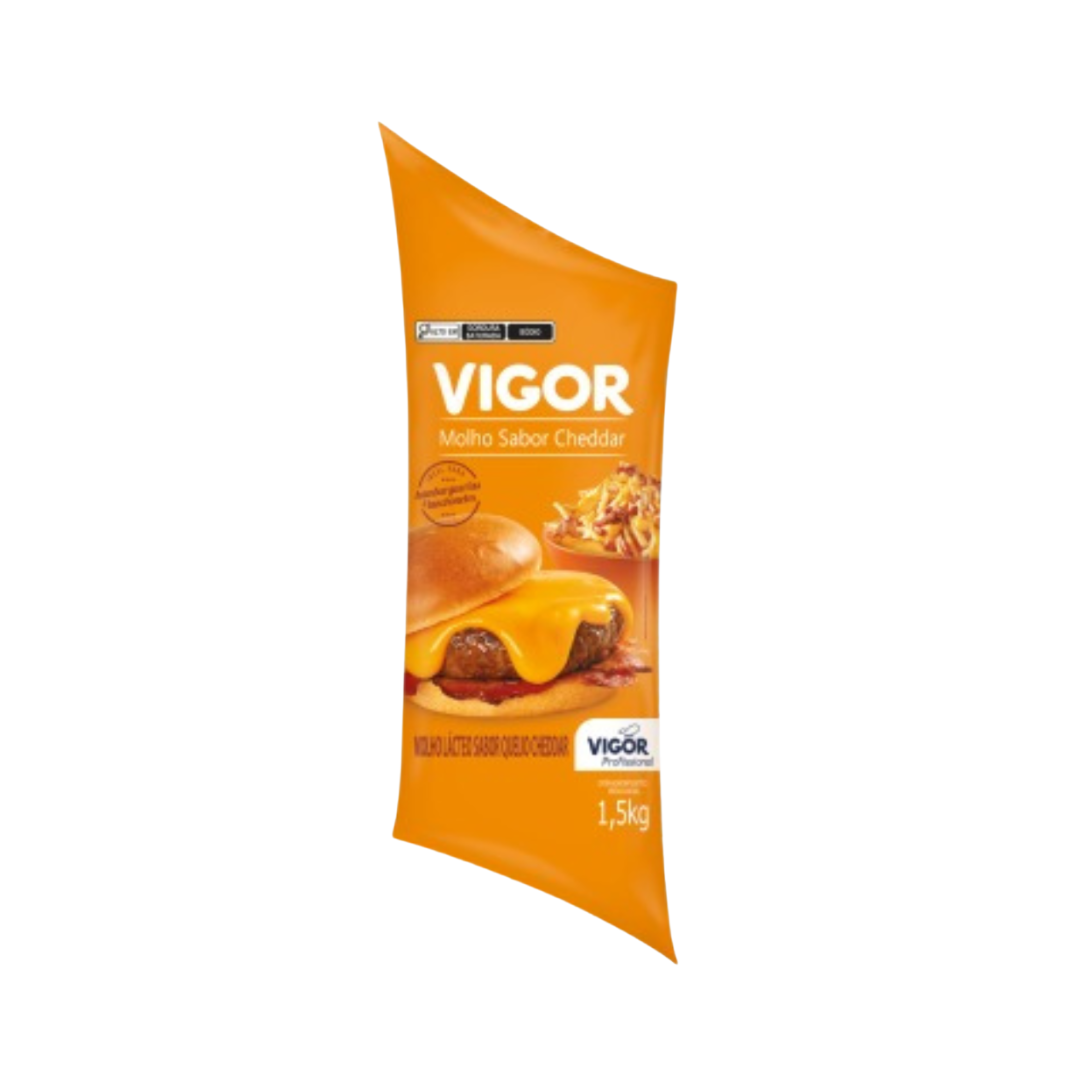 Vigor molho sabor cheddar 1,500kg