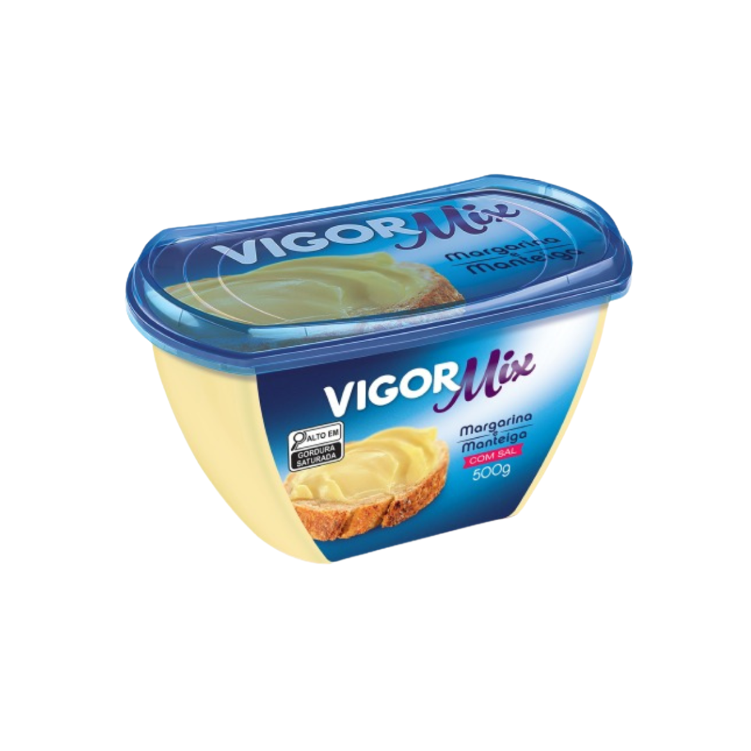 Vigor mix margarina e manteiga com sal 500g