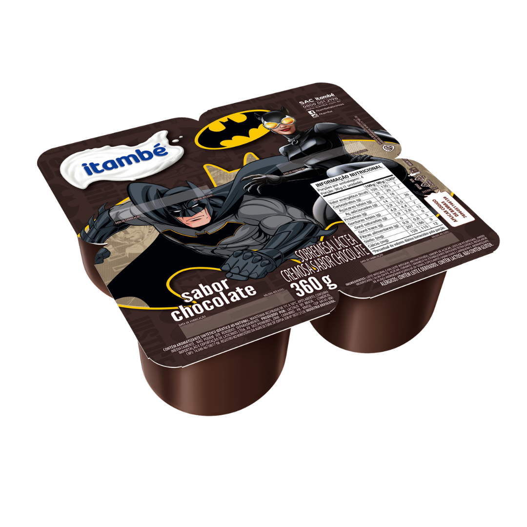 ITAMBÉ SOBREMESA CREMOSA CHOCOLATE BATMAN 360G