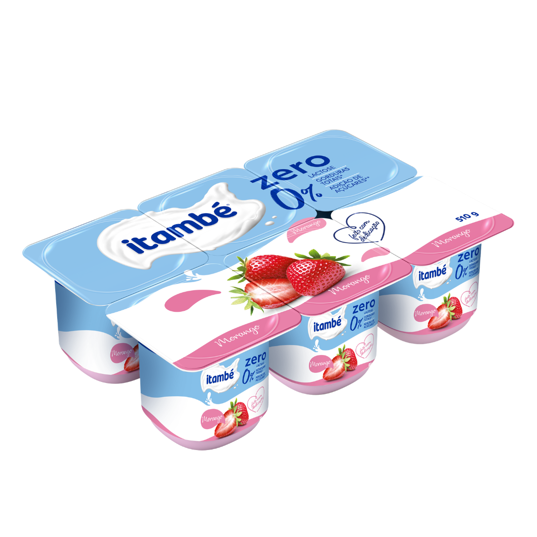 ITAMBÉ ZERO POLPA IOGURTE MORANGO 510g
