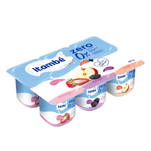 ITAMBÉ ZERO POLPA IOGURTE MORANGO MAÇÃ AMEIXA 510g