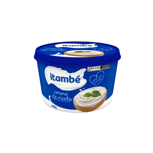 ITAMBÉ CREME DE RICOTA TRADICIONAL 380G