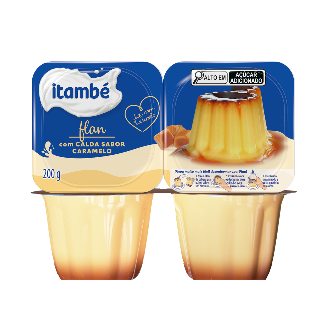 ITAMBÉ FLAN CARAMELO 200G